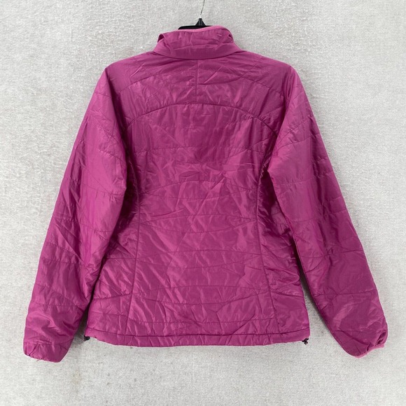 REI Quilted Puffer Jacket Womens SMALL Purple Lightweight Coat Pockets - Picture 2 of 13